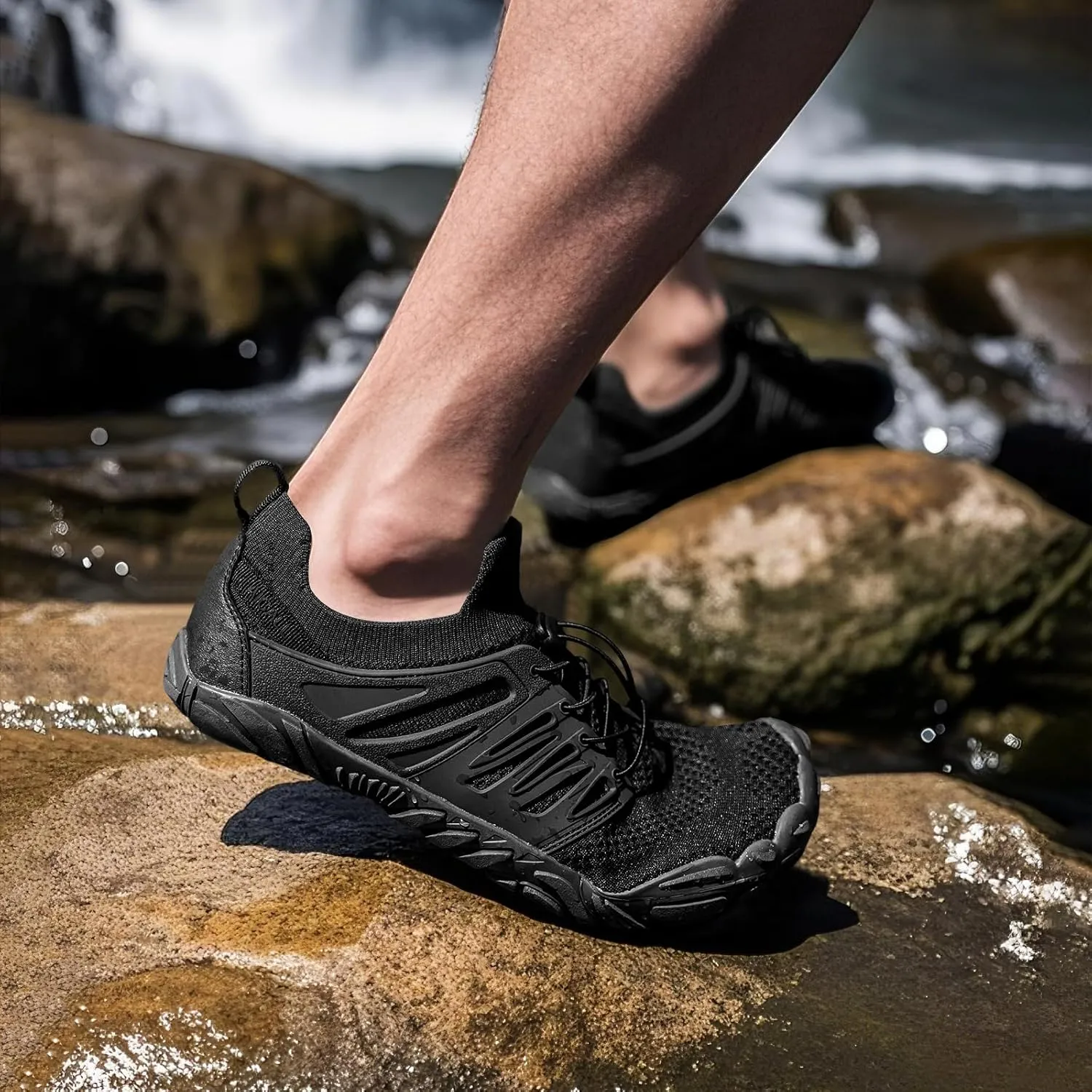 Water Shoes for Men Outdoor Sports Quick Dry Beach Walking Hiking Boating Fishing Shoes