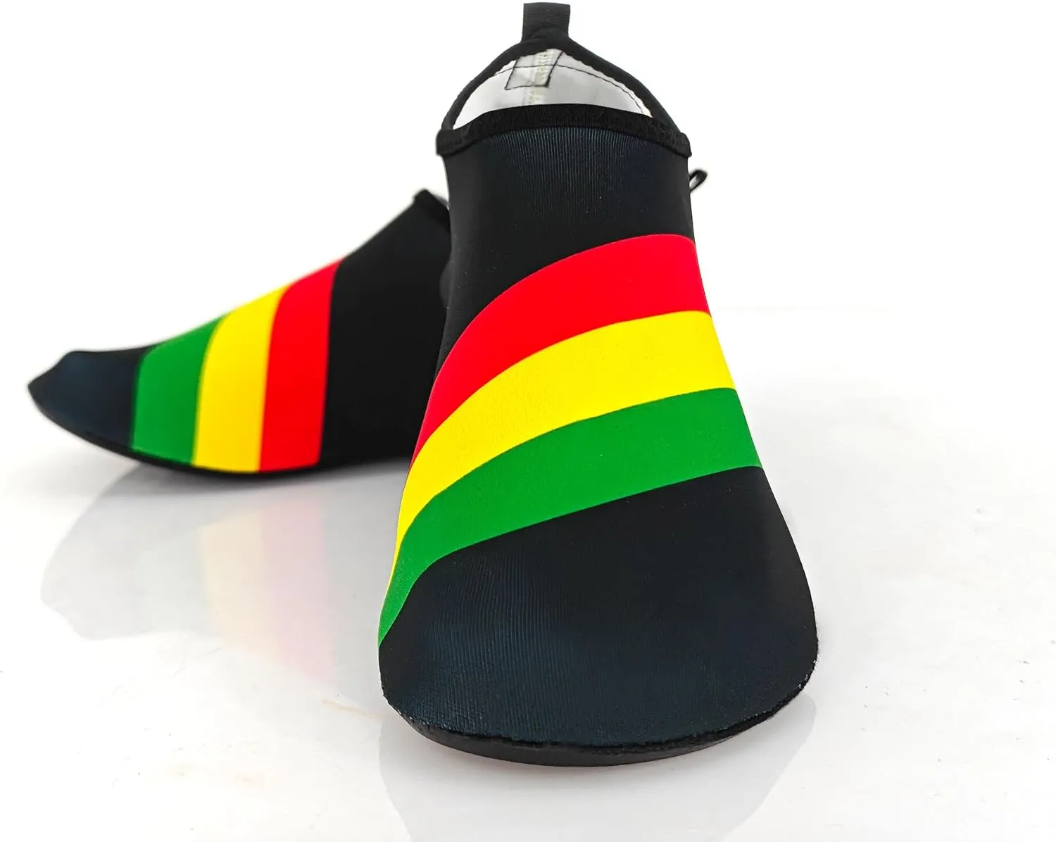 Water Shoes for Women and Men Quick-Dry Swim Beach Shoes for Outdoor Surfing Yoga Exercise Jamaica Flag Caribbean Reggae Rasta