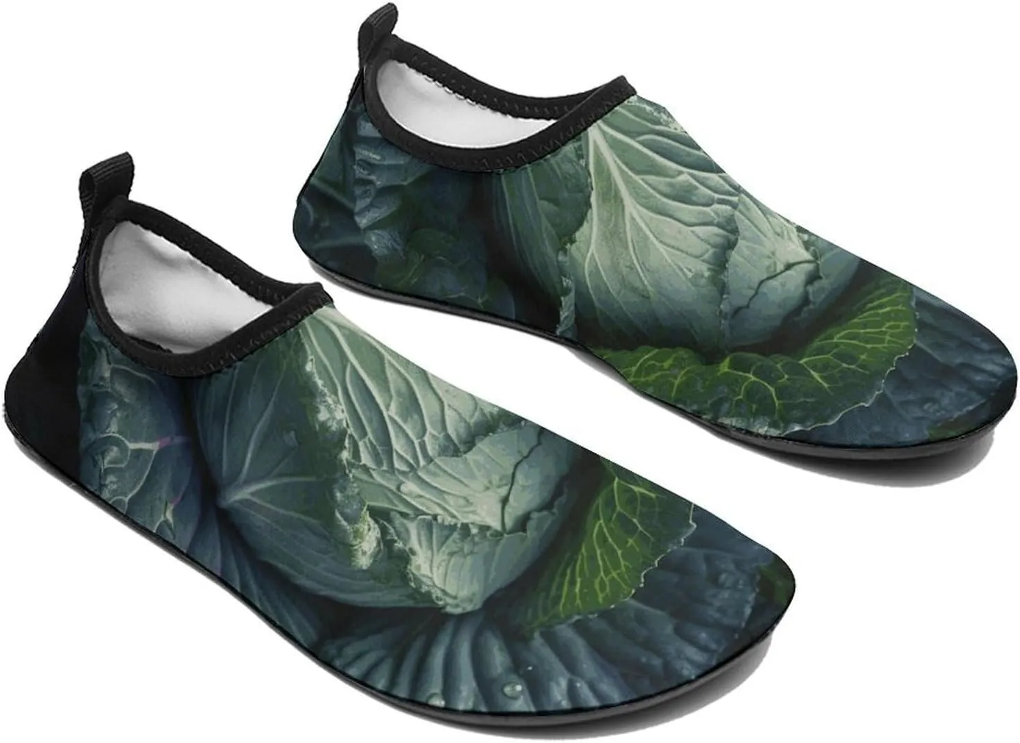 Water Shoes for Women Men Quick Dry Barefoot Shoes Bright Cabbage Sport Shoes Beach Aqua Socks for Hiking Swim Surf Yoga Sport