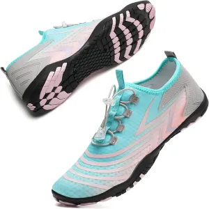Water Shoes Mens Womens Beach Swim Shoes Quick-Dry Aqua Socks Pool Shoes for Surf Yoga Water Aerobics