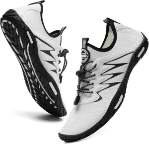 Water Shoes Mens Womens Beach Swim Shoes Quick-Dry Aqua Socks Pool Shoes for Surf Yoga Water Aerobics