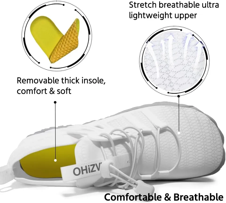 Water Shoes Women Quick-Dry Aqua Sock Barefoot for Beach Swim River Lake Pool Surfing Kayaking