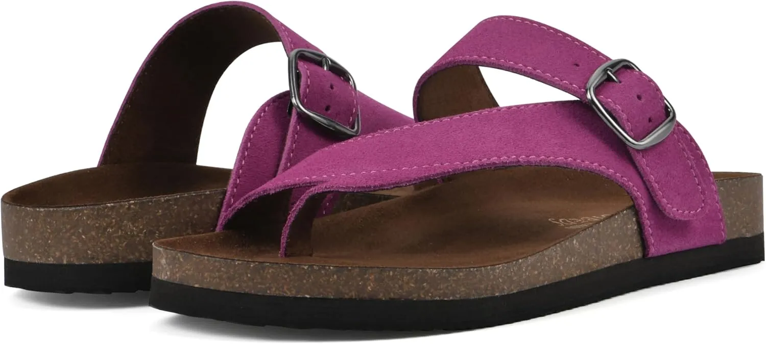 WHITE MOUNTAIN Women's Carly Flat Sandal