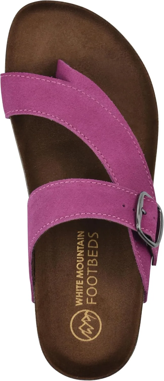 WHITE MOUNTAIN Women's Carly Flat Sandal