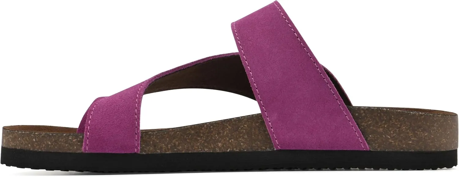 WHITE MOUNTAIN Women's Carly Flat Sandal