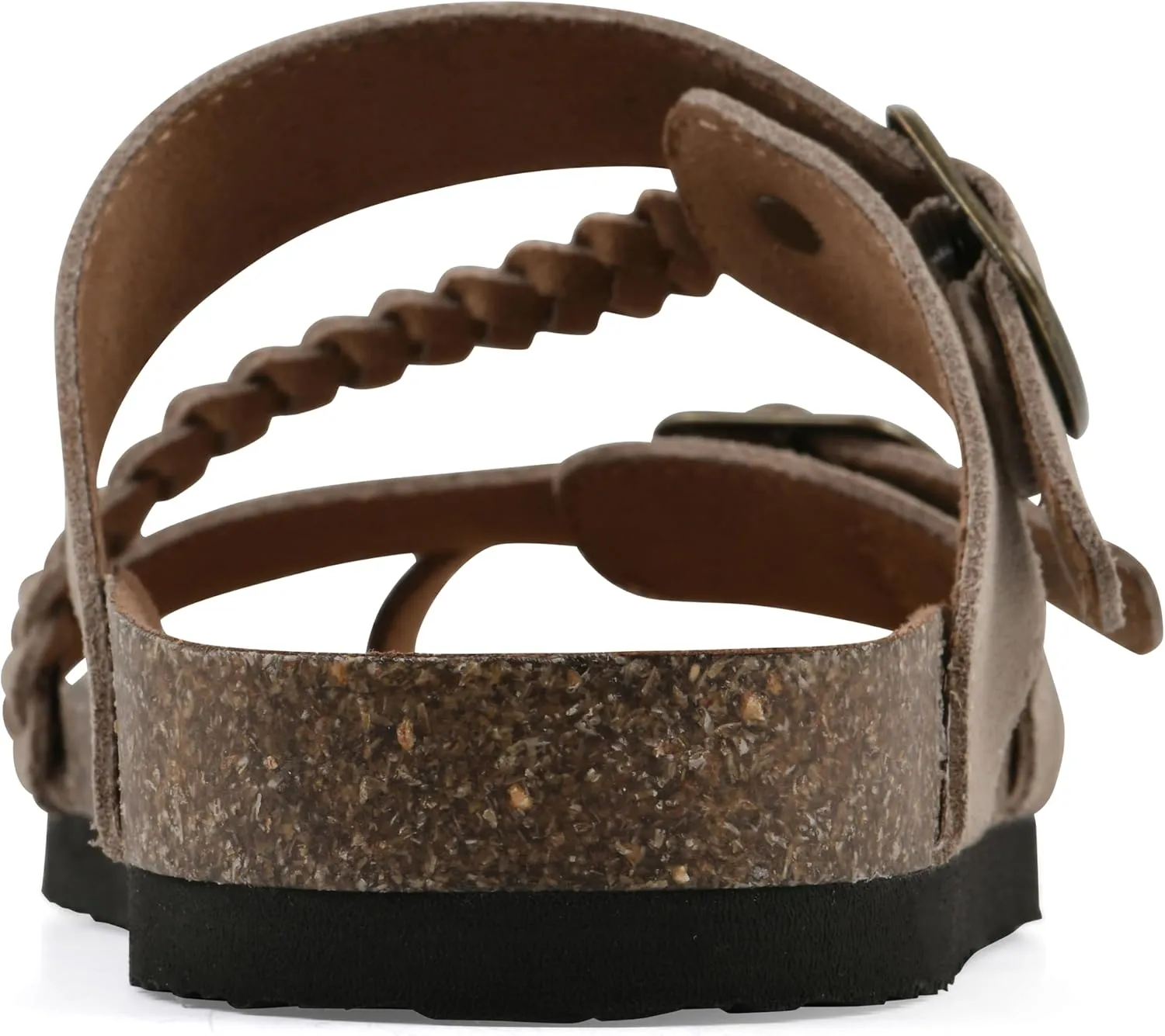 WHITE MOUNTAIN Women's Hammy Braided Signature Comfort-Molded Footbed Sandal