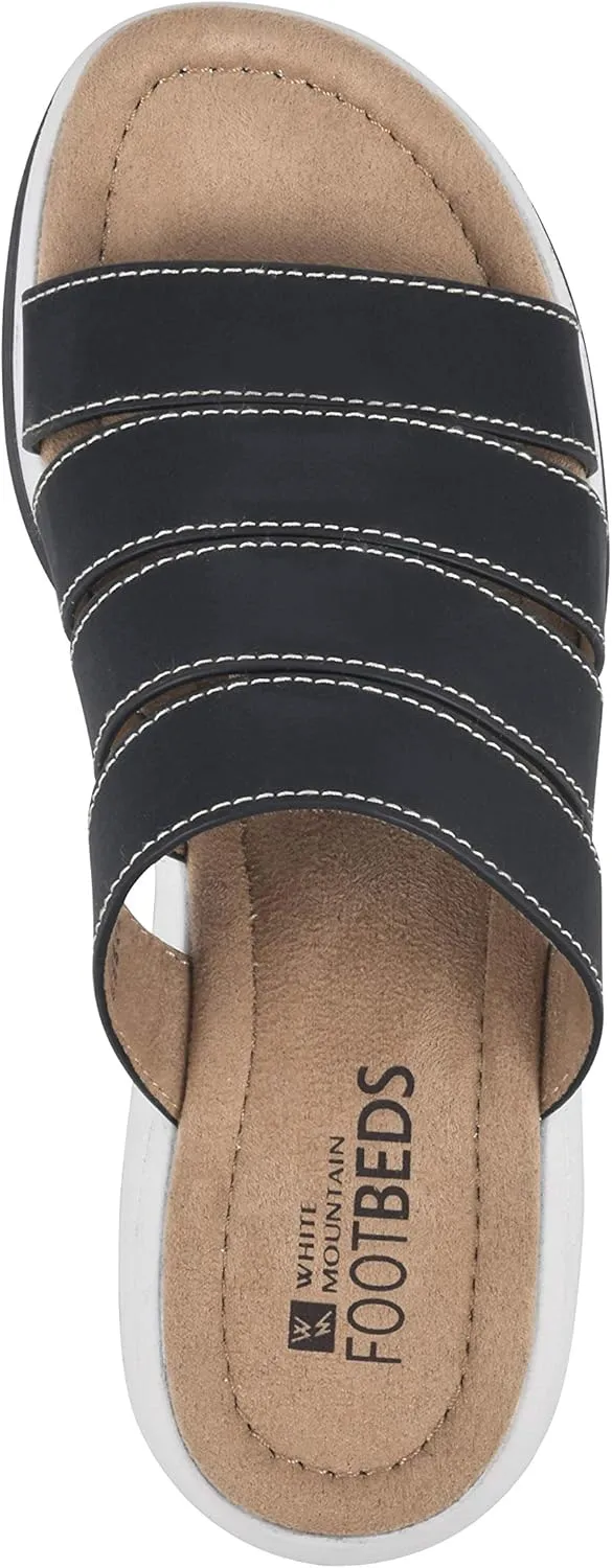 WHITE MOUNTAIN Women's Horizon Flat Sandal