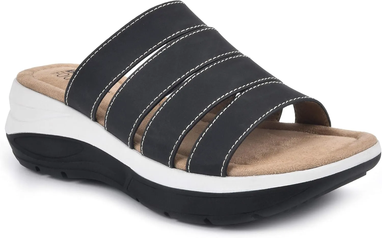 WHITE MOUNTAIN Women's Horizon Flat Sandal