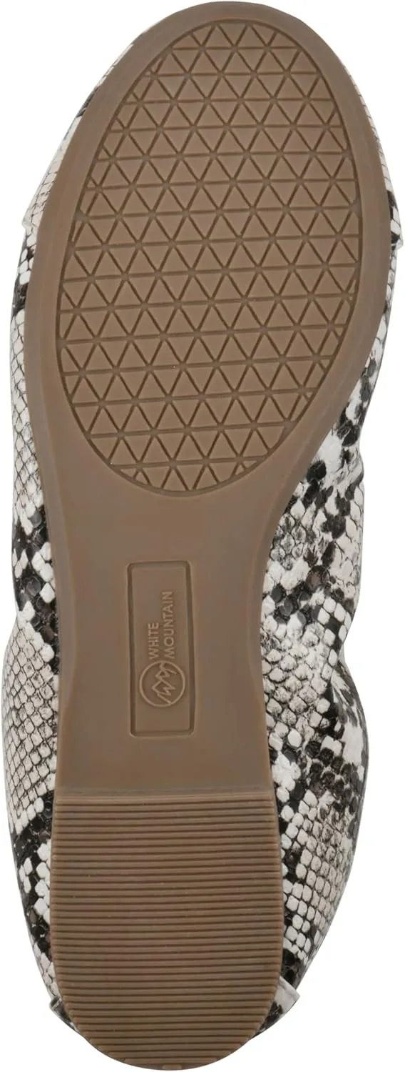 WHITE MOUNTAIN Women's Sunnyside II Flexible Ballet Flat