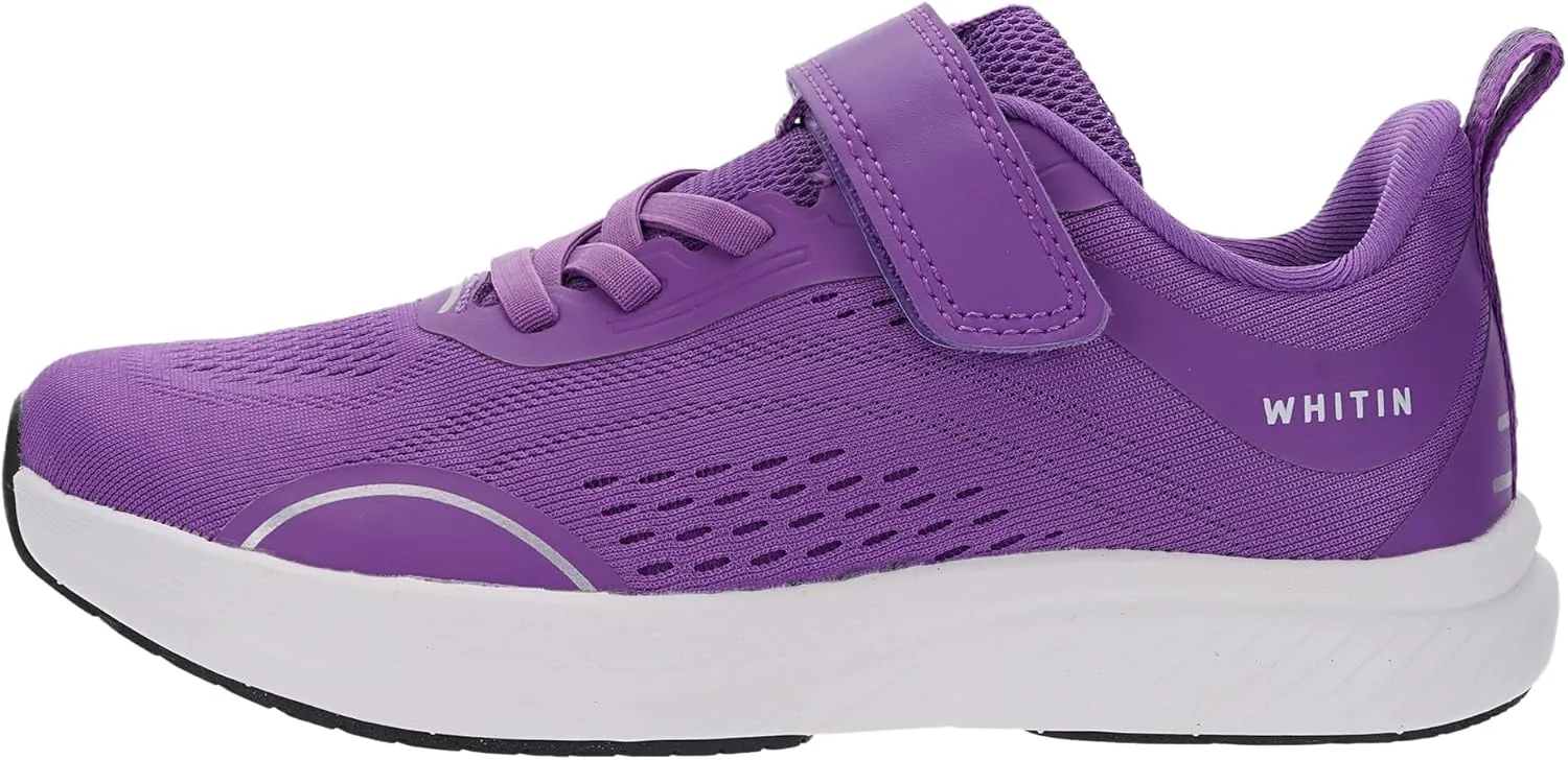 WHITIN Little/Big Kids Zero Drop Running Shoes   Wide Toe Box Sneaker for Boys/Girls
