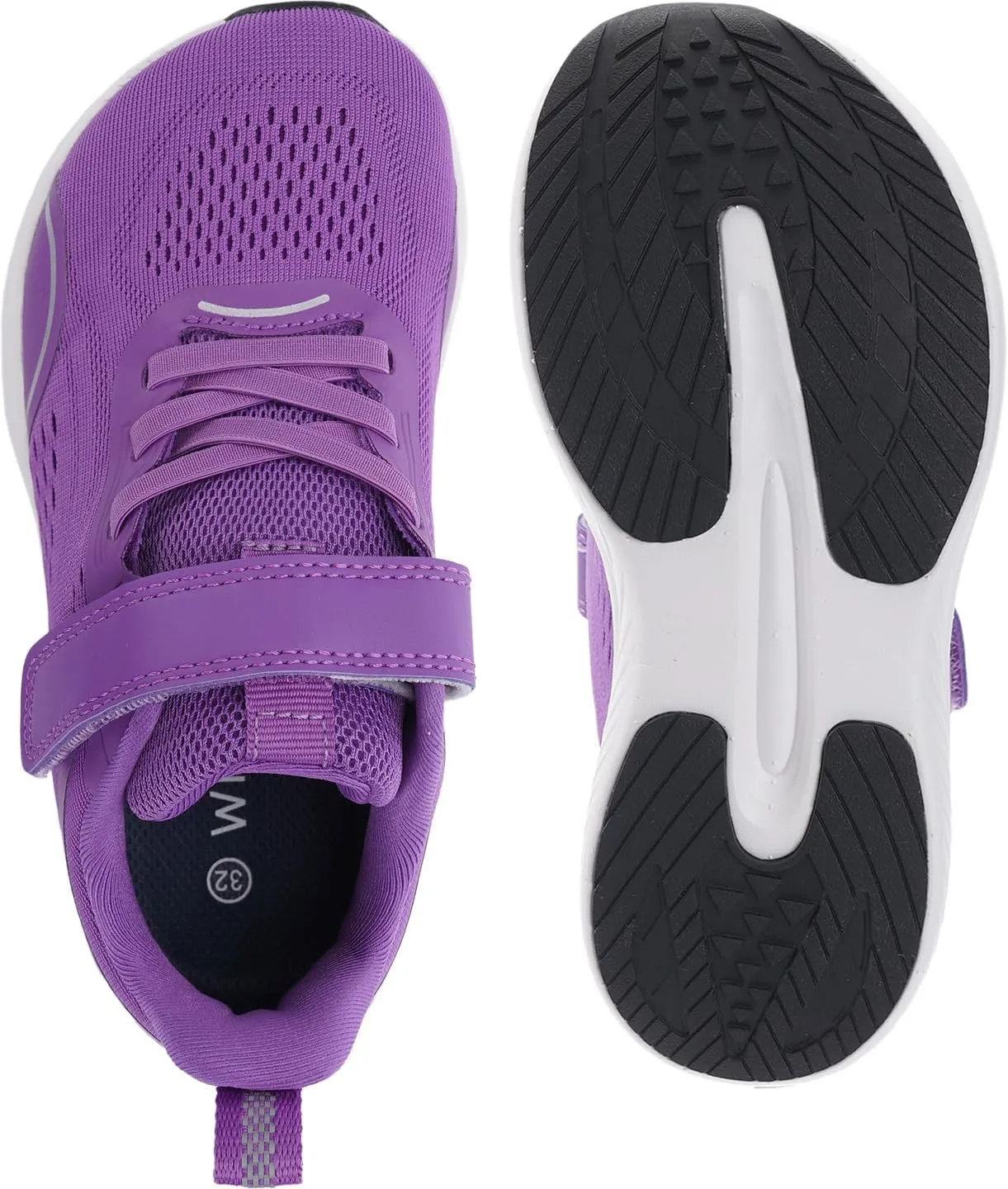 WHITIN Little/Big Kids Zero Drop Running Shoes   Wide Toe Box Sneaker for Boys/Girls