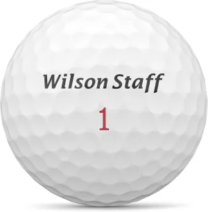 WILSON Staff Zip Golf Balls (Pack of 24)