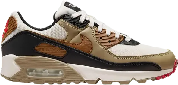 Wmns Nike Air Max 90  Light British Tan Khaki