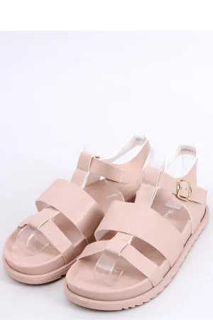 Woman Flat Beige Sandals