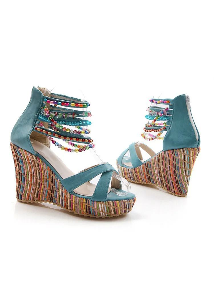 Woman Sandals Shoes Bohemian Sandals Comfortable
