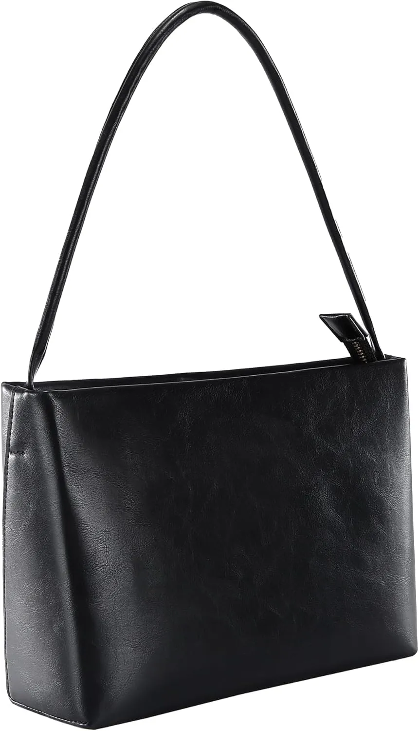 Women Handbags Faux Leather Shoulder Bag Small Vintage Classic Elegance Zipped Purse Clutch for All Occasions