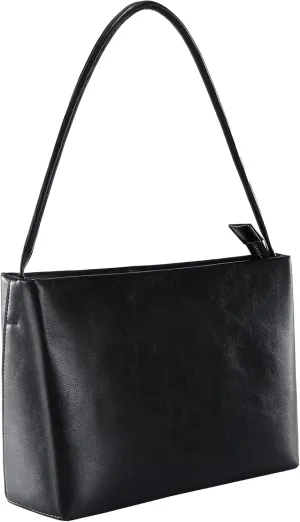 Women Handbags Faux Leather Shoulder Bag Small Vintage Classic Elegance Zipped Purse Clutch for All Occasions