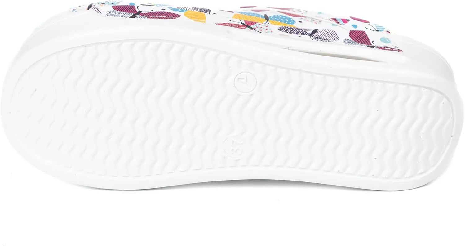 Womens Clogs with Arch Support, Pure Leather, Slip-On Clogs for Women, Perfect for Daily Indoor and Outdoor Usage, Shock Absorption, Breathable Materials