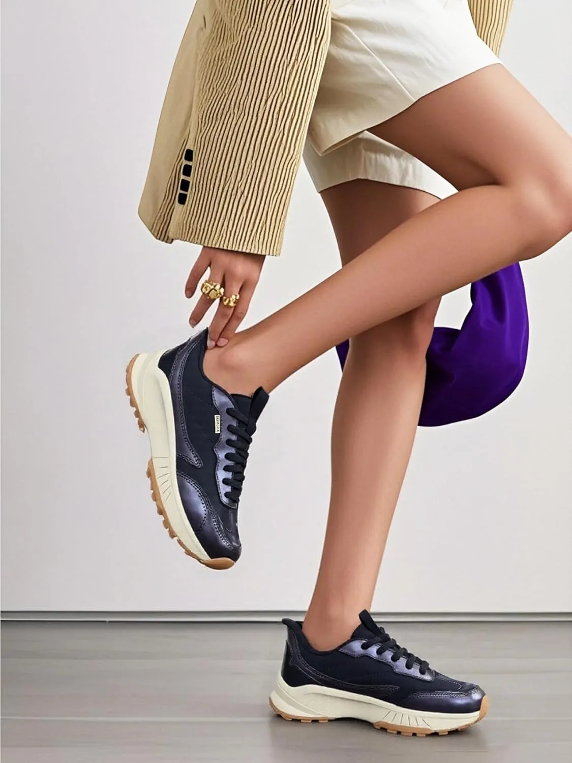 Women's Fashion Sneakers Platform Slip On Tennis Shoes Comfortable Casual Walking Running Shoes for Women Footwear
