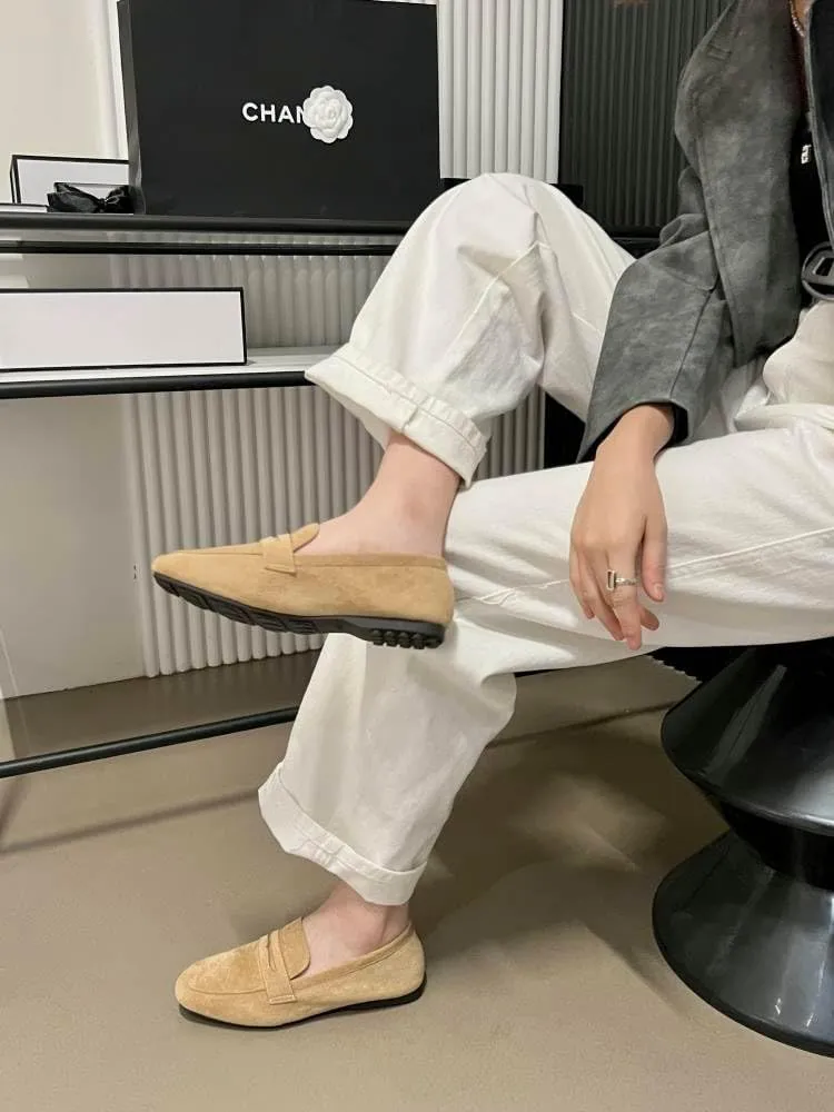 Womens Loafers Comfortable Slip on Work Flats Shoes Womens Dressy Casual Walking Shoes