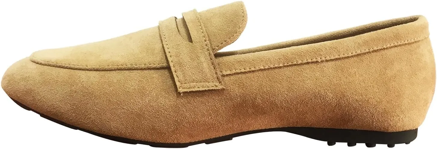 Womens Loafers Comfortable Slip on Work Flats Shoes Womens Dressy Casual Walking Shoes