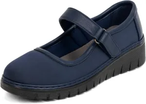 Women’s Mary Jane Shoes for Bunions Comfortable Orthotic Dress Shoes Non-Slip Orthopedic Work Shoes