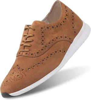 Women's Oxfords Classic Lace Up Vintage Round Toe Flat Originalno Brogues Dress Sneakers for Women