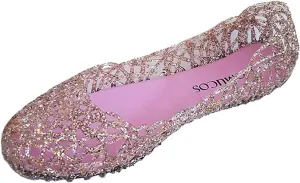 Womens Sandals Flat Jelly Shoes Slip On Hollow Out Loafers…