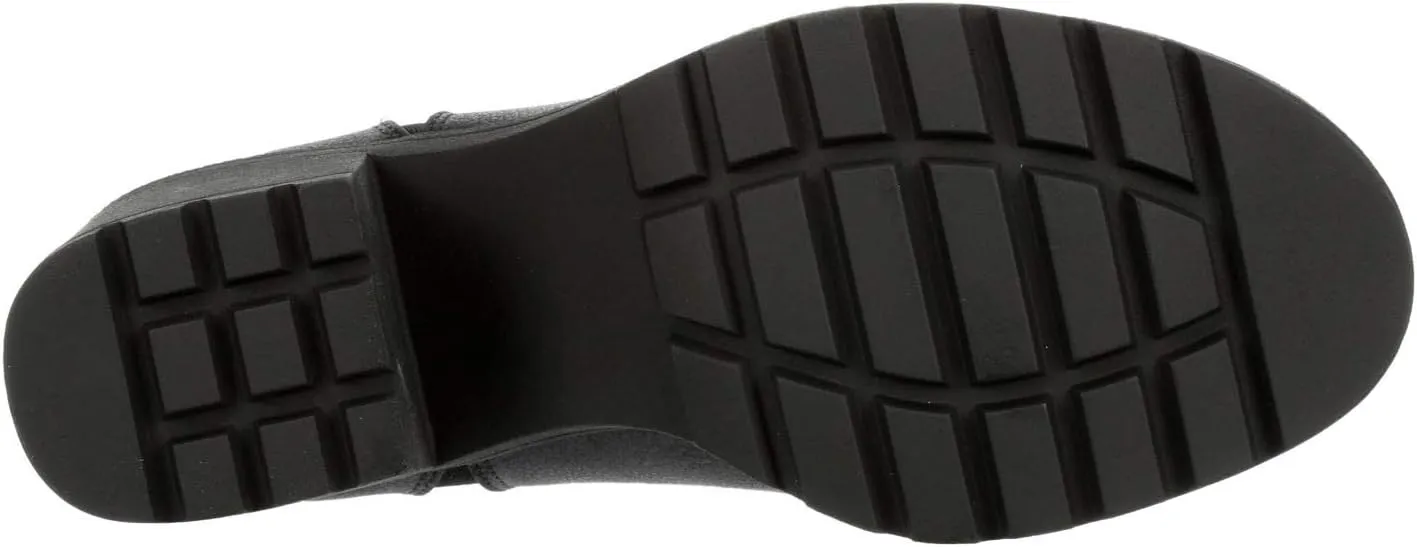 XAPPEAL Laura - Women's Block Heel Slip-On Chelsea Boot with Lug Sole