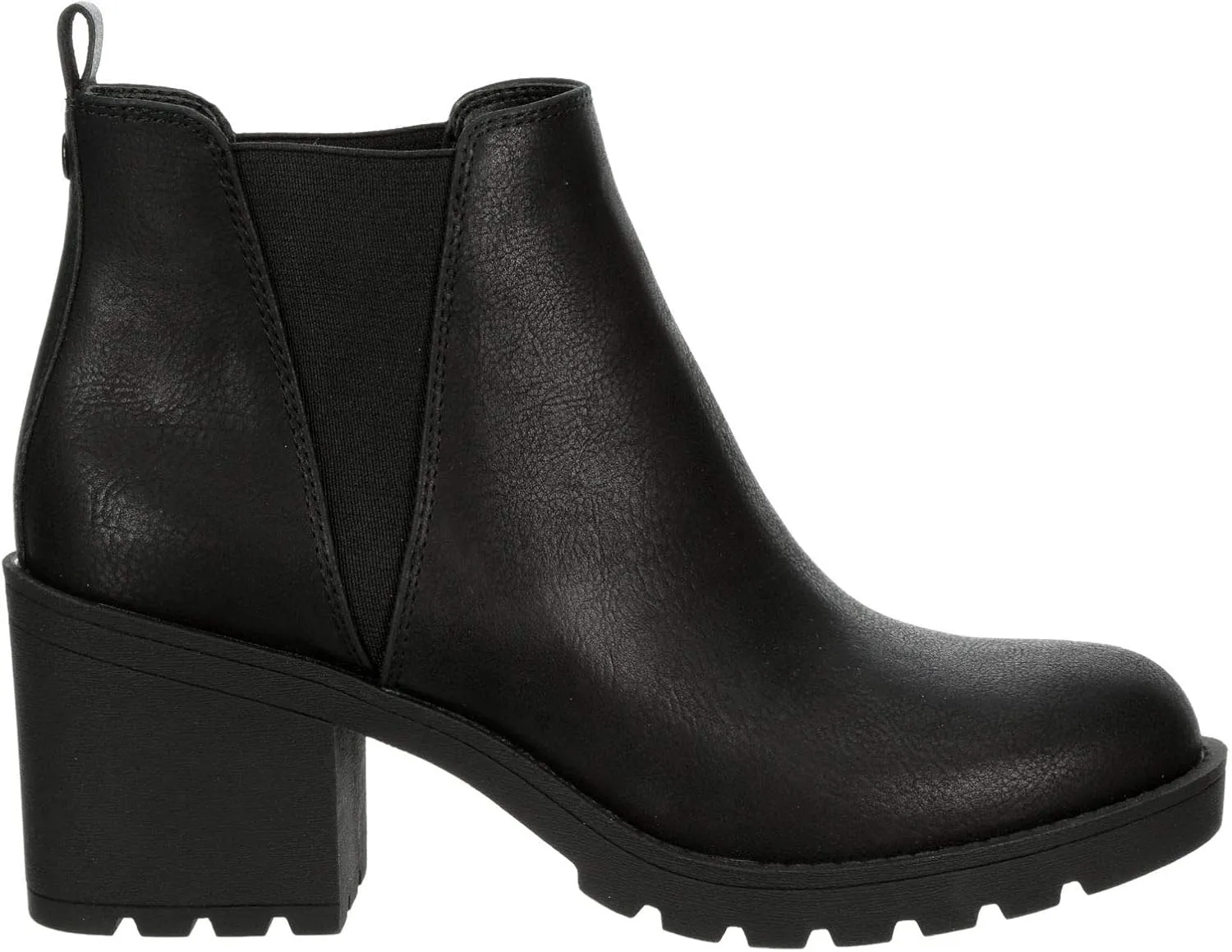 XAPPEAL Laura - Women's Block Heel Slip-On Chelsea Boot with Lug Sole