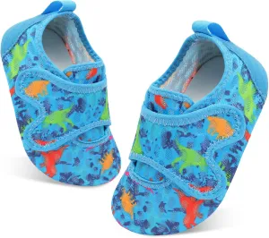 XIHALOOK Toddler Water Shoes Kids Boys Girls Quick Dry Beach Swim Pool Barefoot Aqua Socks