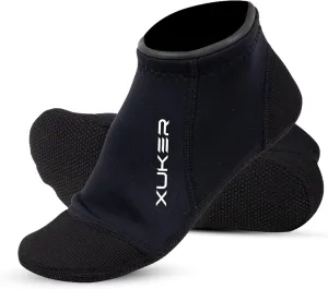 XUKER Neoprene Water Socks 3mm, Sand Proof Beach Volleyball Socks Diving Socks for Outdoor Water Sports