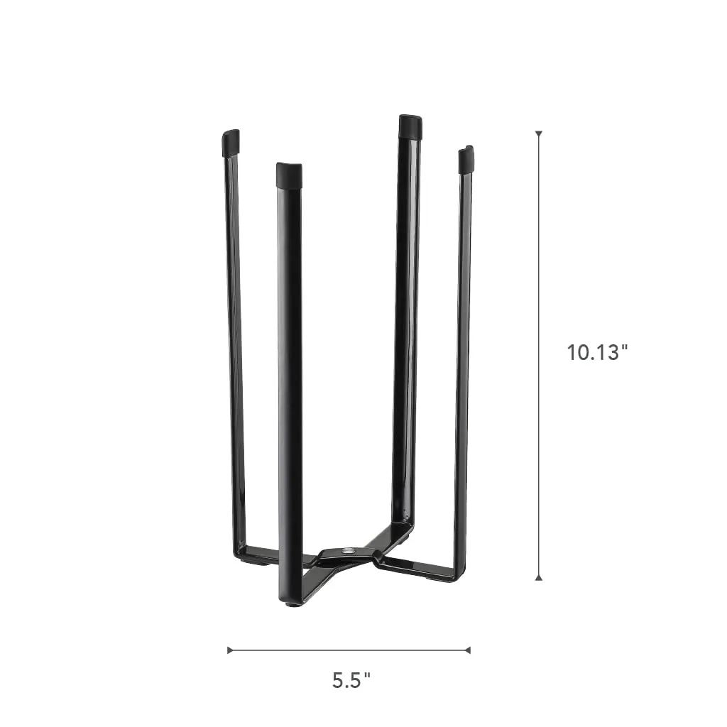 YAMAZAKI home 6785 Kitchen Multi Eco Stand-Multifunctional Plastic Bag Holder, One Size, Black
