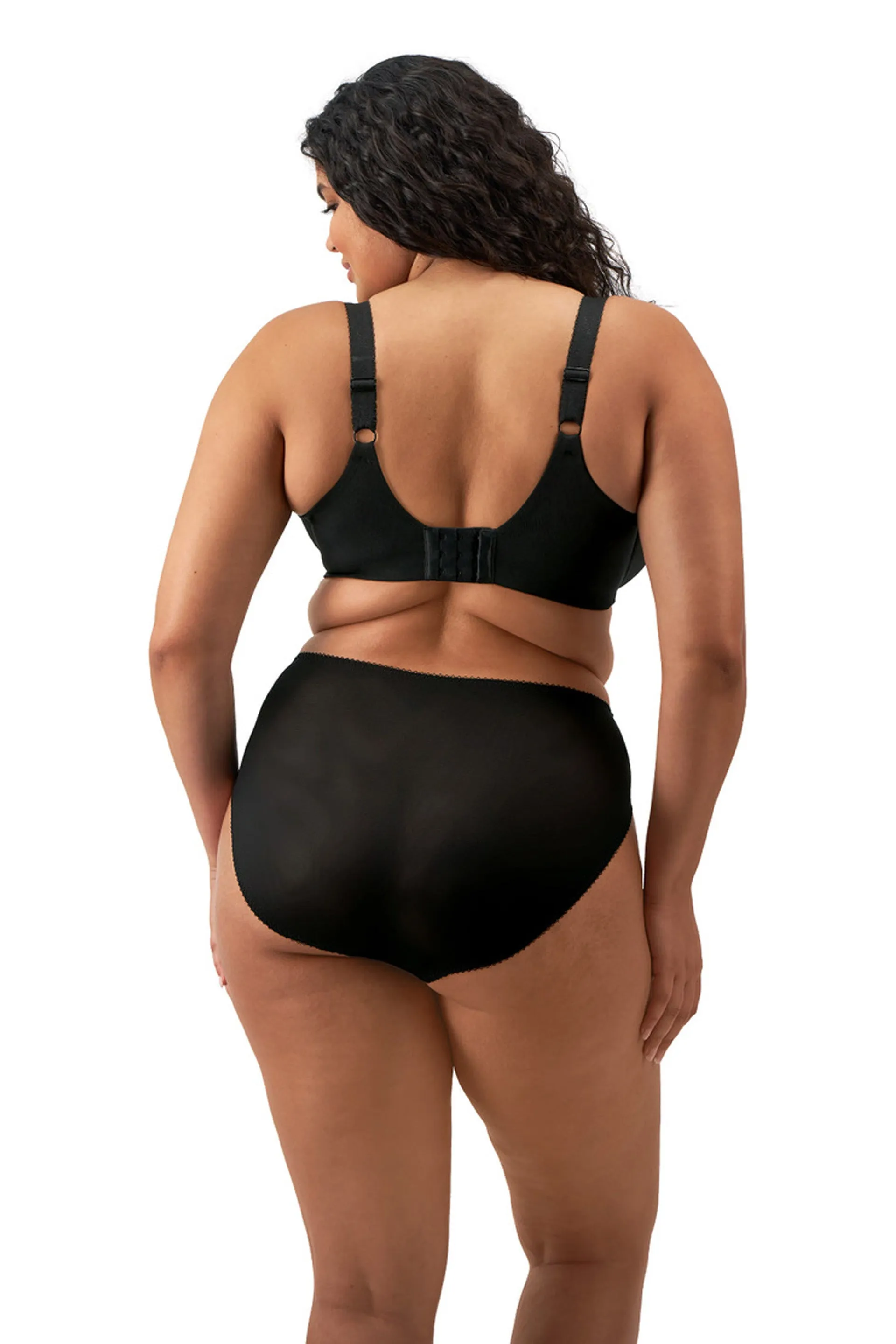 Zarla High Leg Brief Black